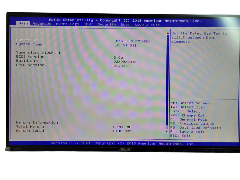 Supermicro X10DRL-i - Xeon E-2640 v4 32GB DDR4 RAID NO HDD