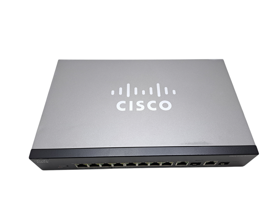 Cisco SG300-10P 10-Port Gigabit PoE Managed Switch w/ PWR