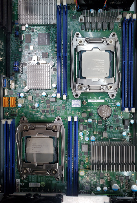 Supermicro X10DRS-3U Server Node- 2x Xeon E5-2620 v3 - No RAM/HDD