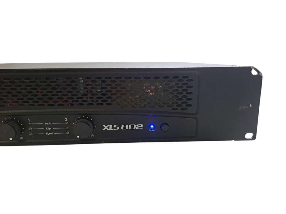 Crown XLS 802 Professional 1,000 Watt Rack Mount Power Amplifier *READ*
