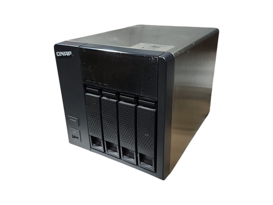 Qnap Nas TS-412 4 Bays NAS w/ 4x2TB HDDs, No Adapter