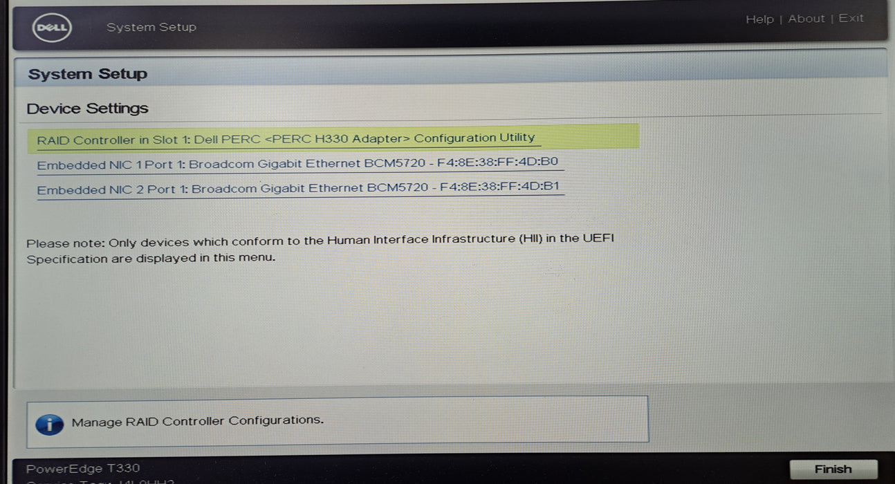 Dell PowerEdge T330 8x 3.5" | Xeon E3-1230 v5 @3.40GHz, 8GB DDR4, H330