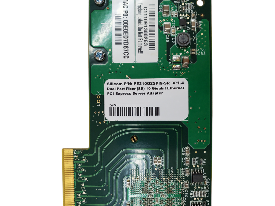 Silicom PE210G2SPI9-SR 2-Port 10 Gigabit PCIe Ethernet Adapter