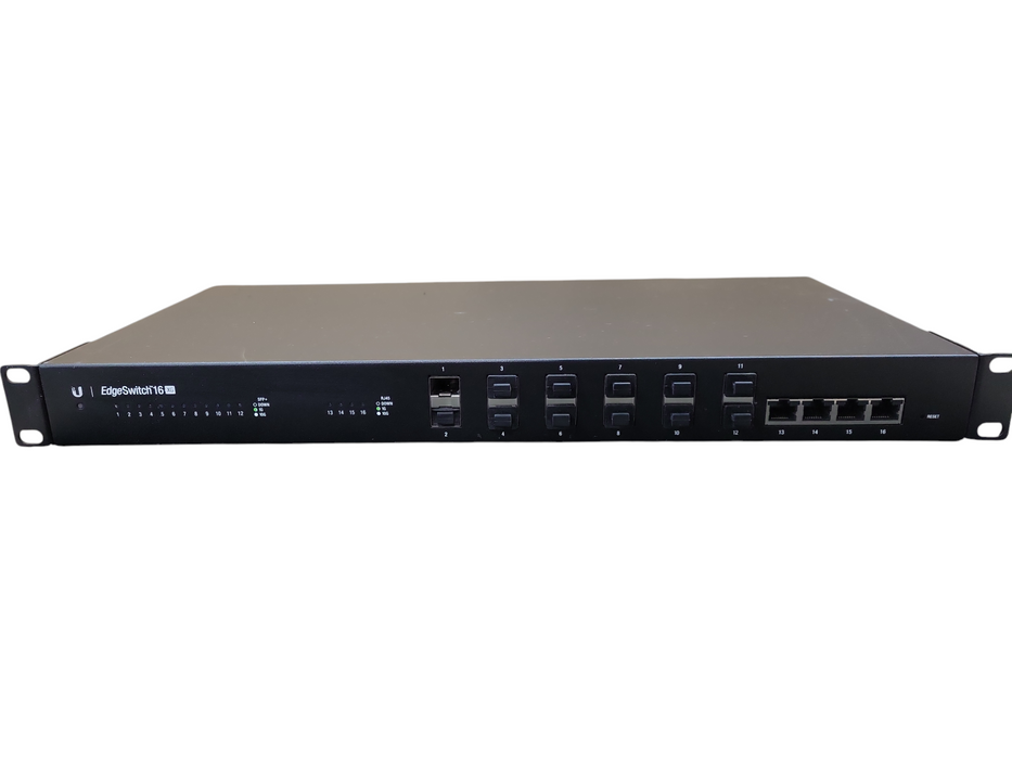 Ubiquiti Networks EdgeSwitch 16 ES-16-XG 12x SFP+ 4x 10GbE Ethernet Switch
