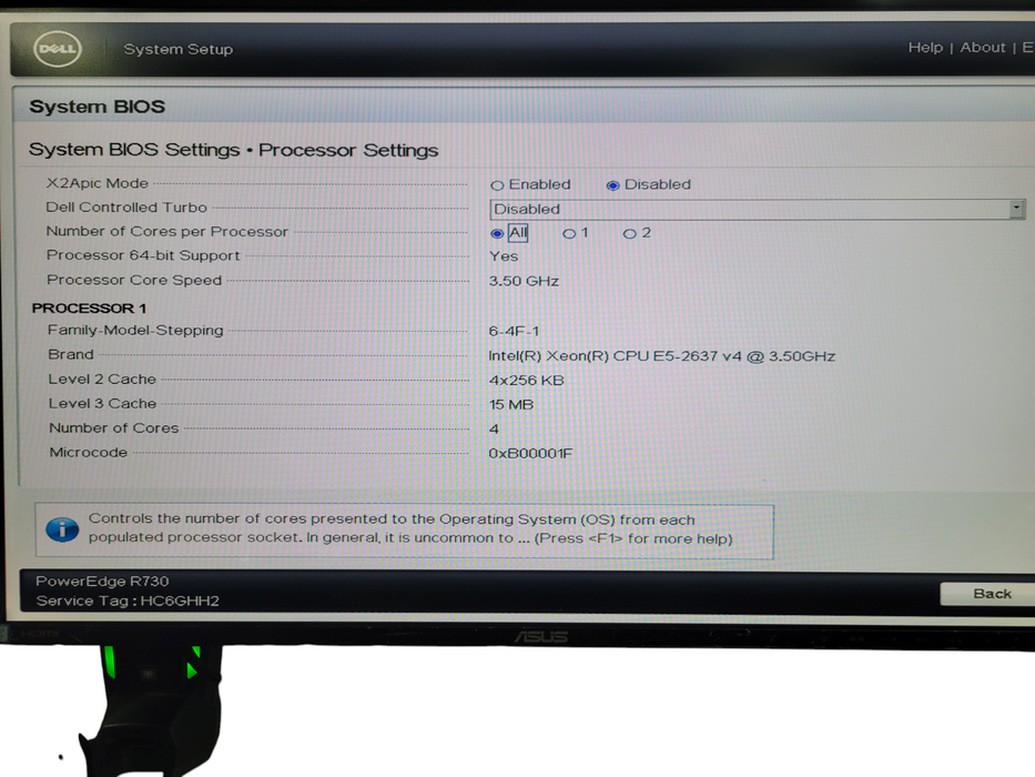 Dell PowerEdge R730 - Xeon E-2637 V4 32GB DDR4 PERC H730 Mini 2x750W PSU