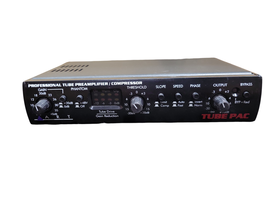 ART Tube PAC Professional Tube Preamplifier / Compressor 25 Watts