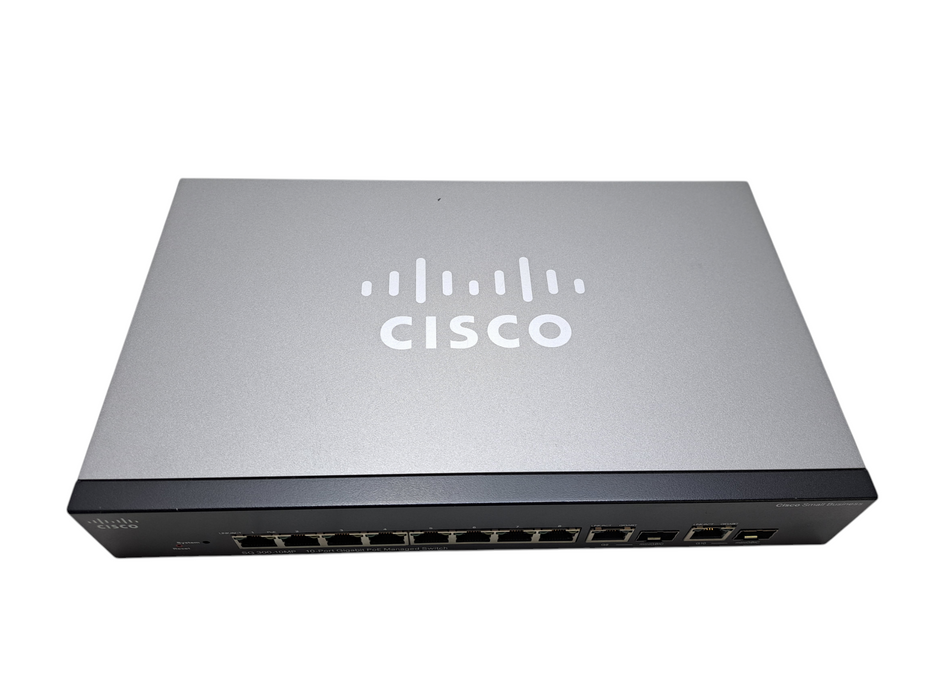 Cisco SG300-10MP | 10-Port Gigabit PoE Managed Switch