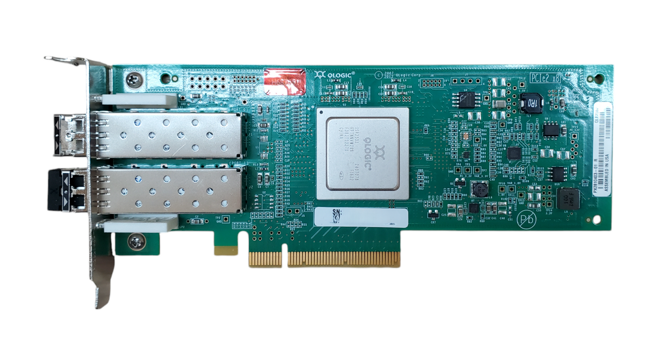 HP QLOGIC PX2810403-01 \ QLE2562 2-Port 8G FC HBA CARD