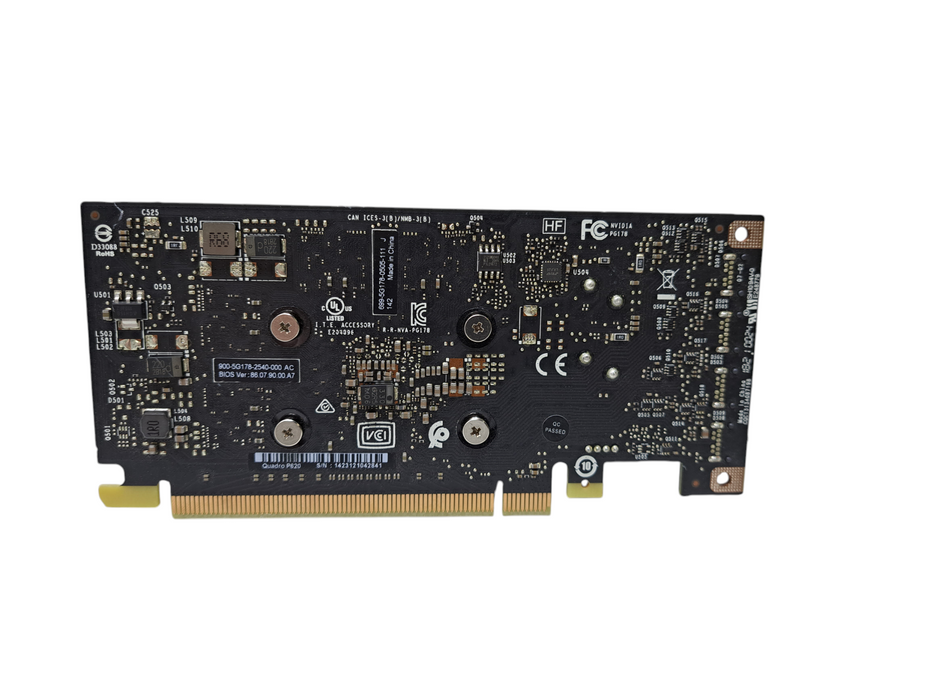NVIDIA Quadro P620 2GB GDDR5 Graphics Card *No Bracket*