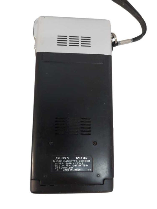 Sony Micro Cassette-Corder Model: M-102 =