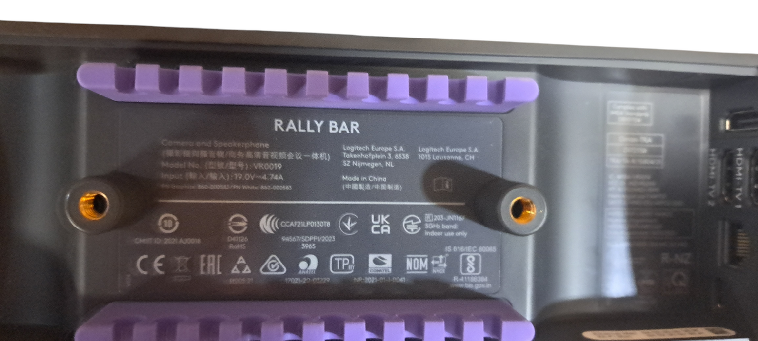 Logitech VR0019 Rally Bar Video Conference |READ