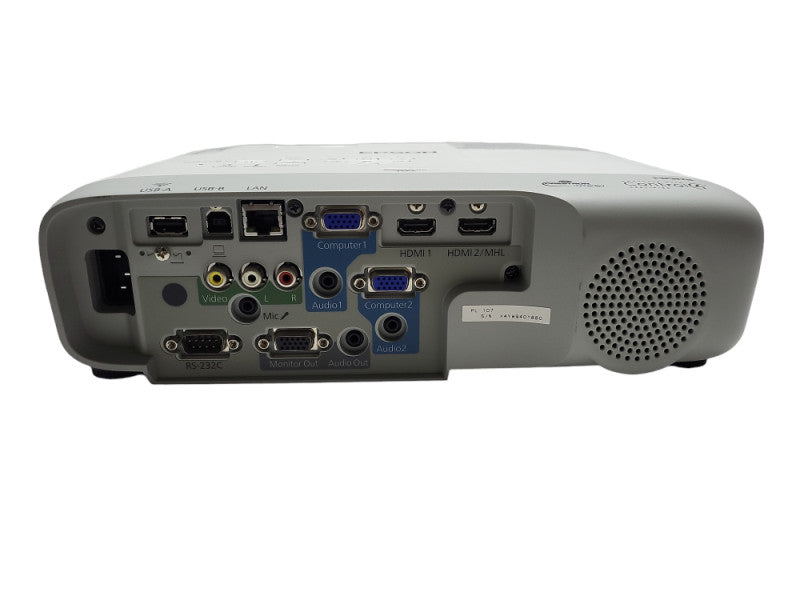 Epson PowerLite 107(H859A)Bundle 3500 Lumens Digital HDMedia Player 661 Hour $