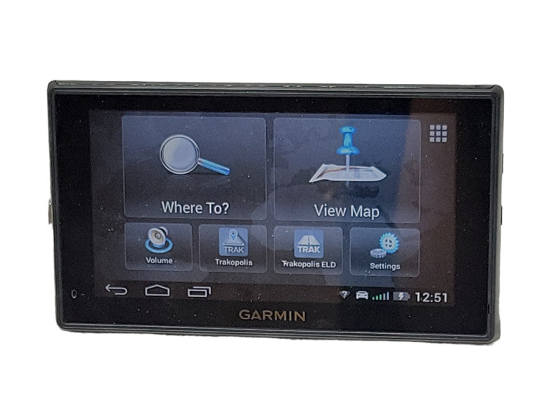 Garmin fleet-670, Car Truck Navigator GPS 6â Bluetooth  No SD Card/Cable Q_
