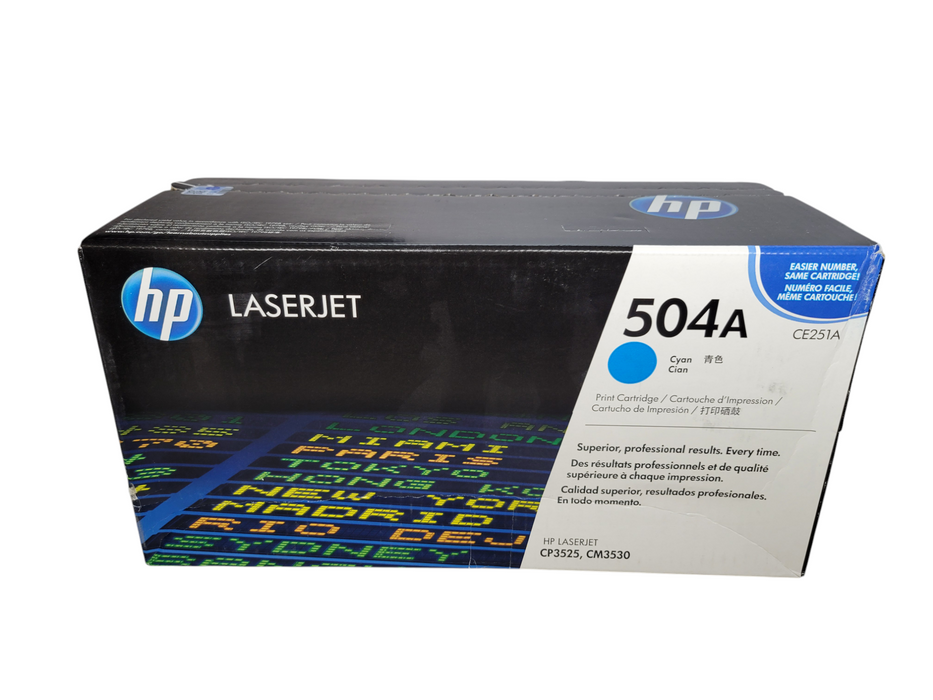 HP LaserJet 504A Cyan Toner CE251A
