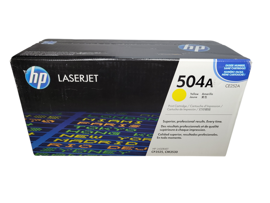 HP LaserJet 504A Yellow Toner CE251A
