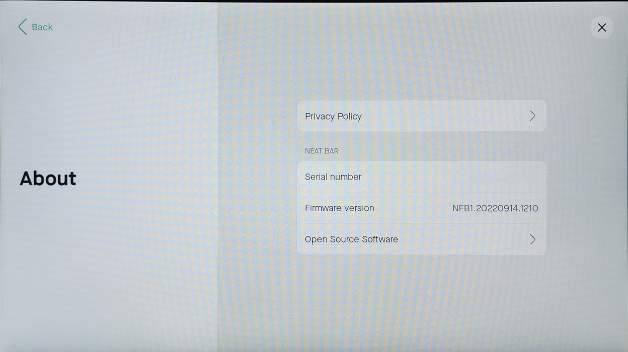 Neat B1 Video Conferencing Collaboration Bar