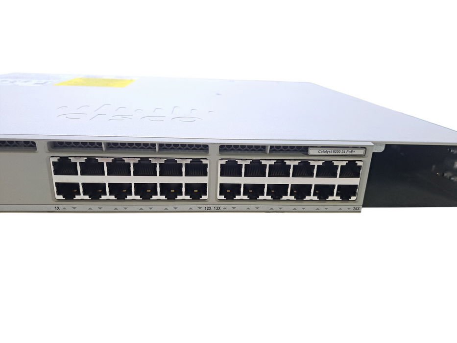 Cisco C9200-24P-E | 24-Port Gigabit PoE+ Managed Switch 1x PWR-C6-600WAC