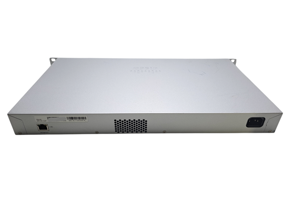 Cisco Meraki MS120-24P | 24-Port Gigabit PoE Switch UNCLAIMED