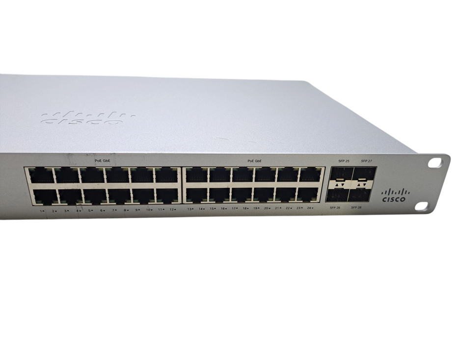 Cisco Meraki MS120-24P | 24-Port Gigabit PoE Switch UNCLAIMED