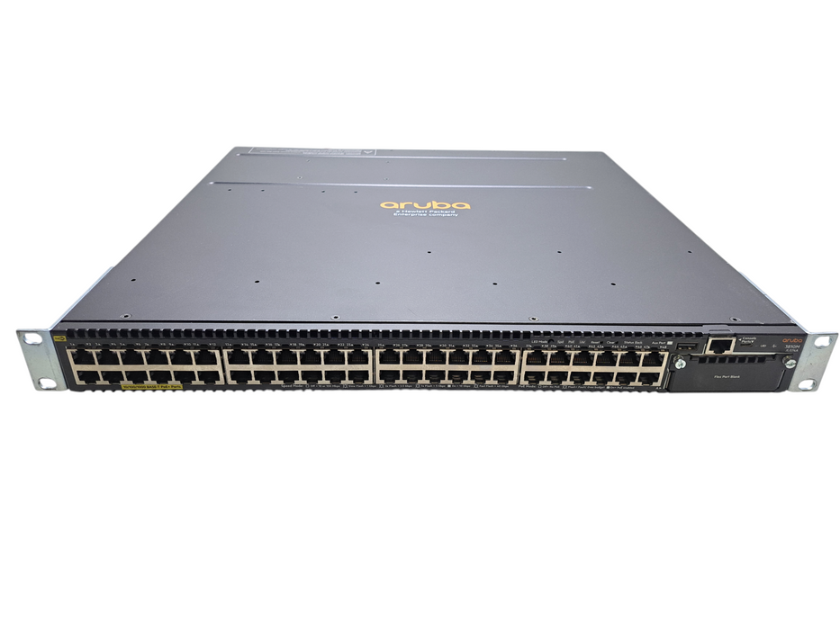 Aruba 3810M JL074A 48-Port Gigabit PoE+ Switch w/ JL084A Stacking Module