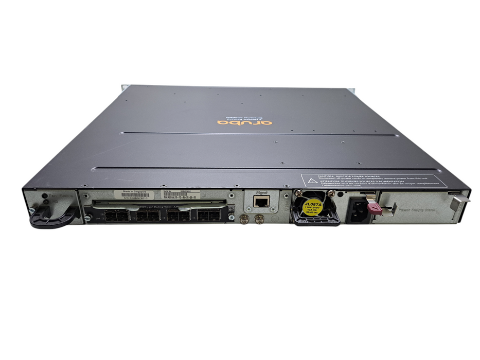 Aruba 3810M JL074A 48-Port Gigabit PoE+ Switch w/ JL084A Stacking Module