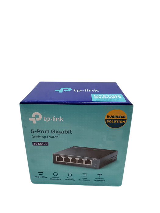 New Open Box - TP-Link 5-Port Gigabit Desktop Switch TL-SG105