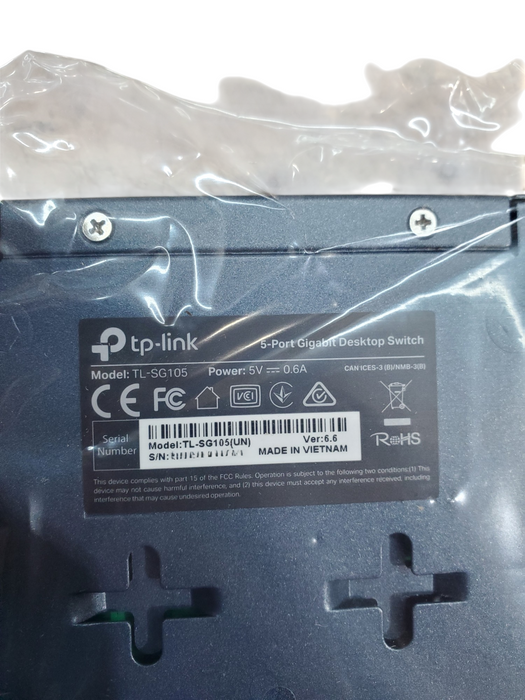 New Open Box - TP-Link 5-Port Gigabit Desktop Switch TL-SG105