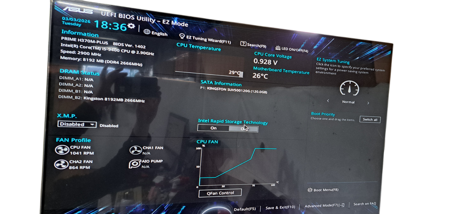 Custom PC i5-9400|8GB DDR4|H370M-PLUS|256GB SSD
