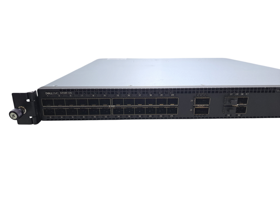 Dell EMC S4128F-ON | 28-Port 10Gb SFP+, 2x 100Gb QSFP28 L3 Switch *NO OS*