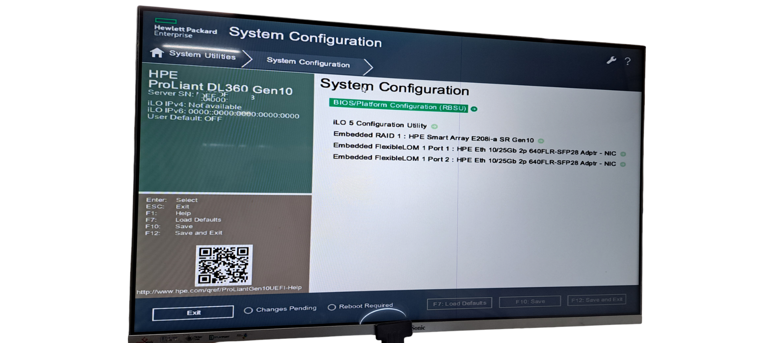 HPE ProLiant DL360 Gen10 1U 3.5"|1x Gold 6138|32GB DDR4 RAM|E208i-a SR Gen10|10G|2x500W