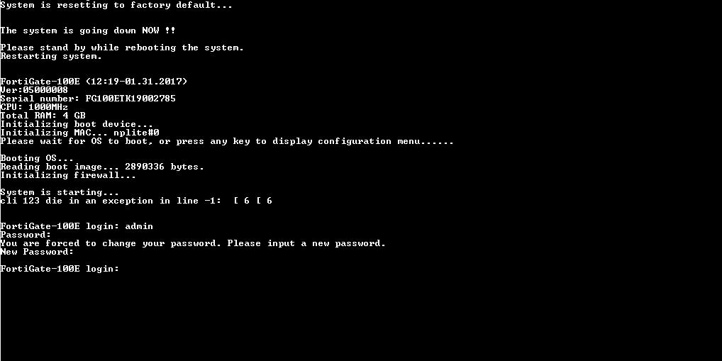 Fortinet FortiGate 100E FG-100E Network Security Firewall *READ*