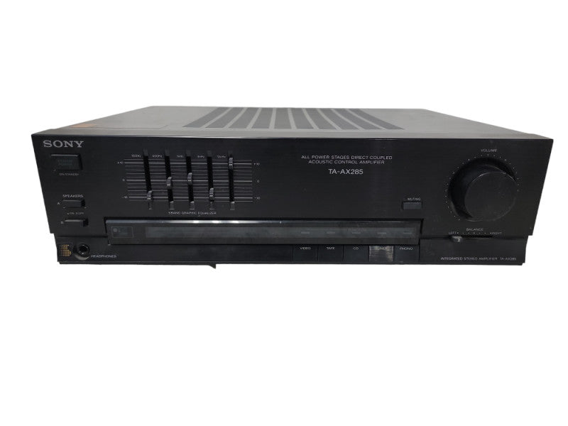 Sony TA-AX285 Amplifier HiFi Stereo Amp Vintage Japan 2 Channel Phono Equaliz