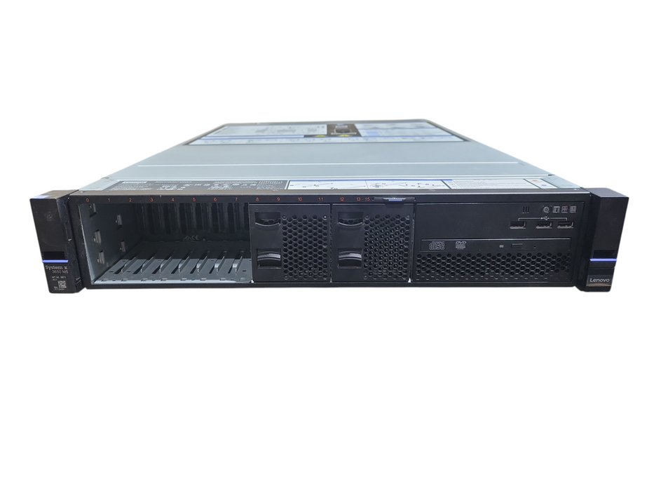 Lenovo x3650 M5 2U 15x 2.5" |2x Xeon E5-2630 v4| 16GB DDR4| M5210|2x900W