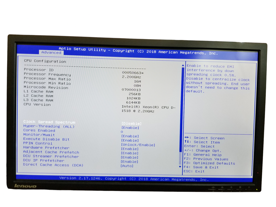 Supermicro 1U Server 505-2 X10SDV-TP8F Intel Xeon D-1518 | 32GB DDR4 No HDD