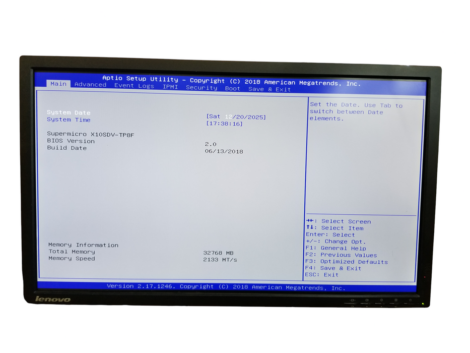 Supermicro 1U Server 505-2 X10SDV-TP8F Intel Xeon D-1518 | 32GB DDR4 No HDD