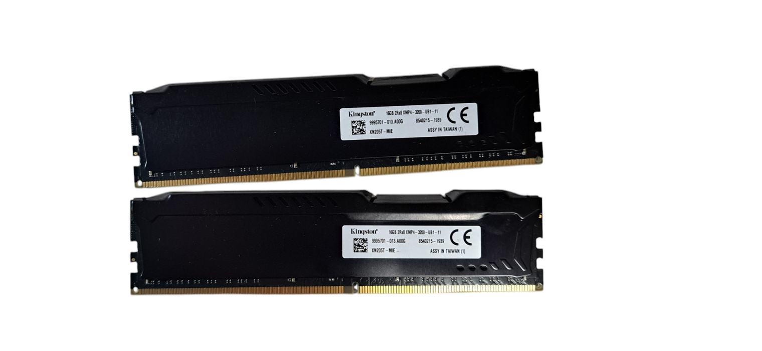 Kingston HyperX Fury 32GB Kit (2x16GB) DDR4-3200 CL16 PC4-25600 XMP