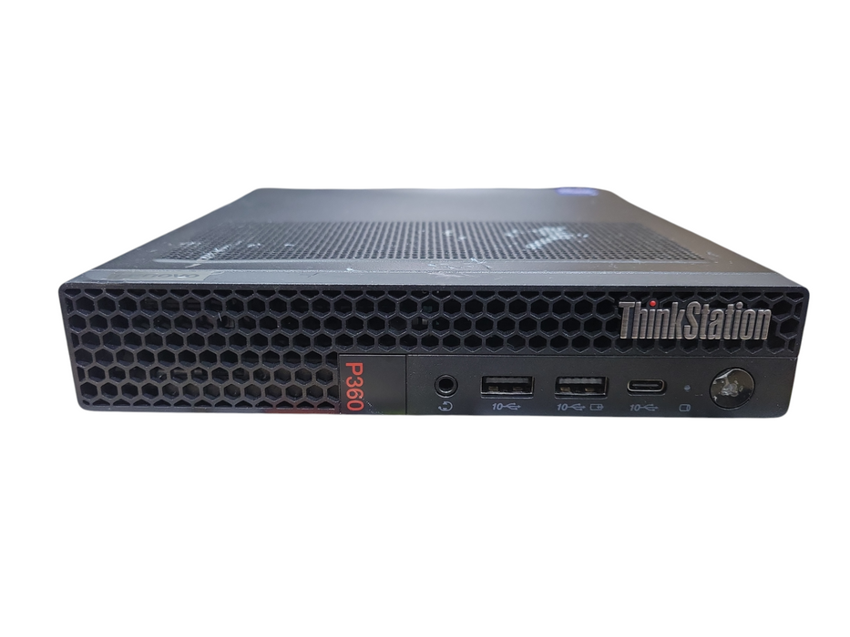 Lenovo ThinkStation P360 Tiny i7-12700T 16GB RAM 256GB NVMe, T400 4GB GPU