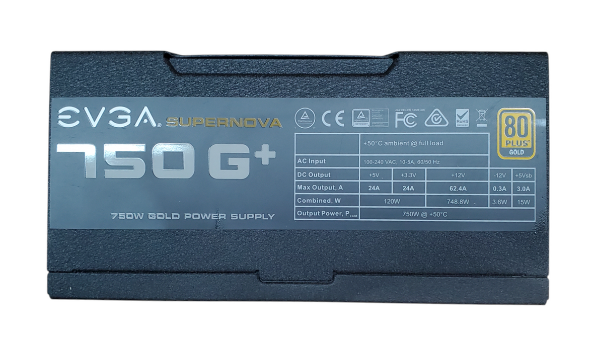 EVGA Supernova 750 G+ 120-GP-0750 80+ Gold 750w Desktop PSU
