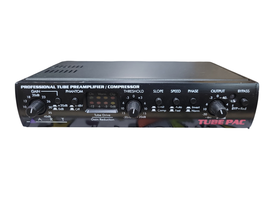 ART Tube PAC Professional Tube Preamplifier / Compressor 25 Watts