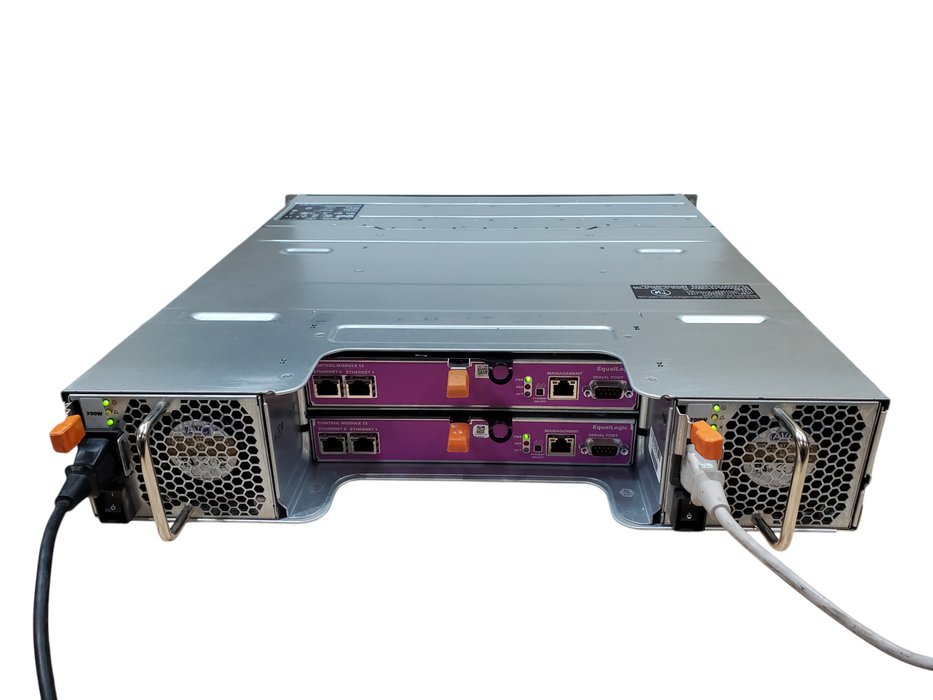 Dell Equallogic PS4100 24-Bay Storage Array w/ 2x Control Module 12 - No HDD