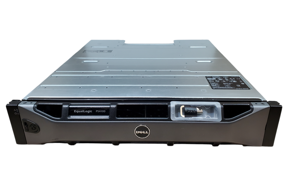 Dell Equallogic PS4100 24-Bay Storage Array w/ 2x Control Module 12 - No HDD