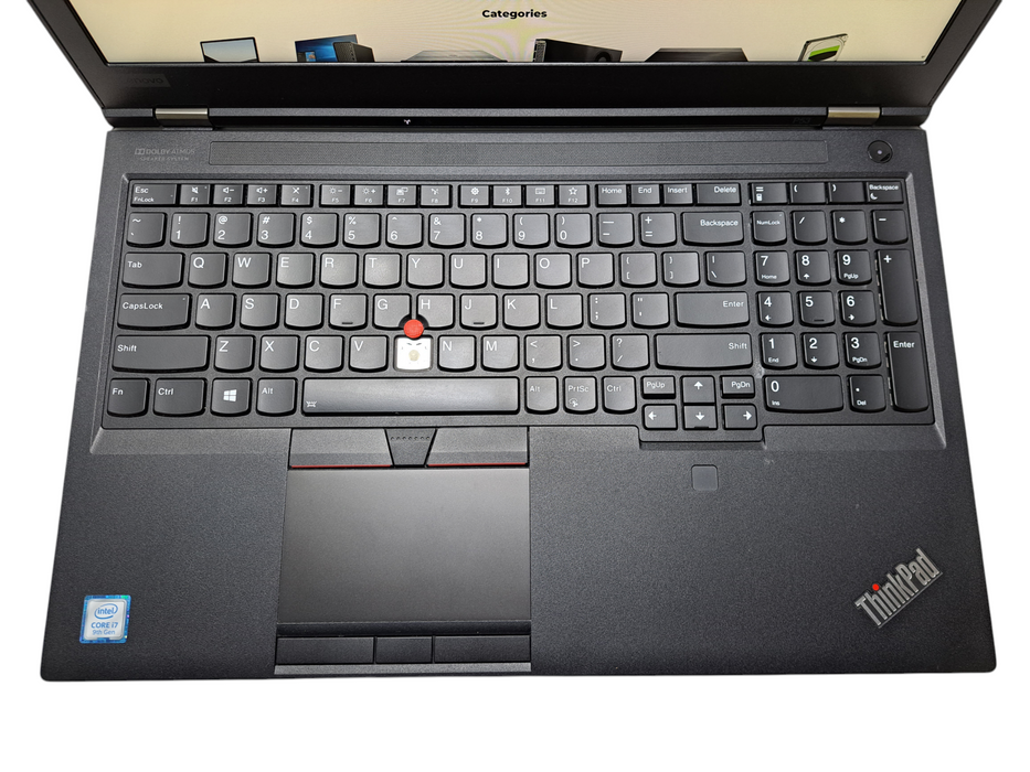 Lenovo ThinkPad P53 | Intel Core  i7-9750H, 16GB DDR4, T1000, 256GB NVMe *READ