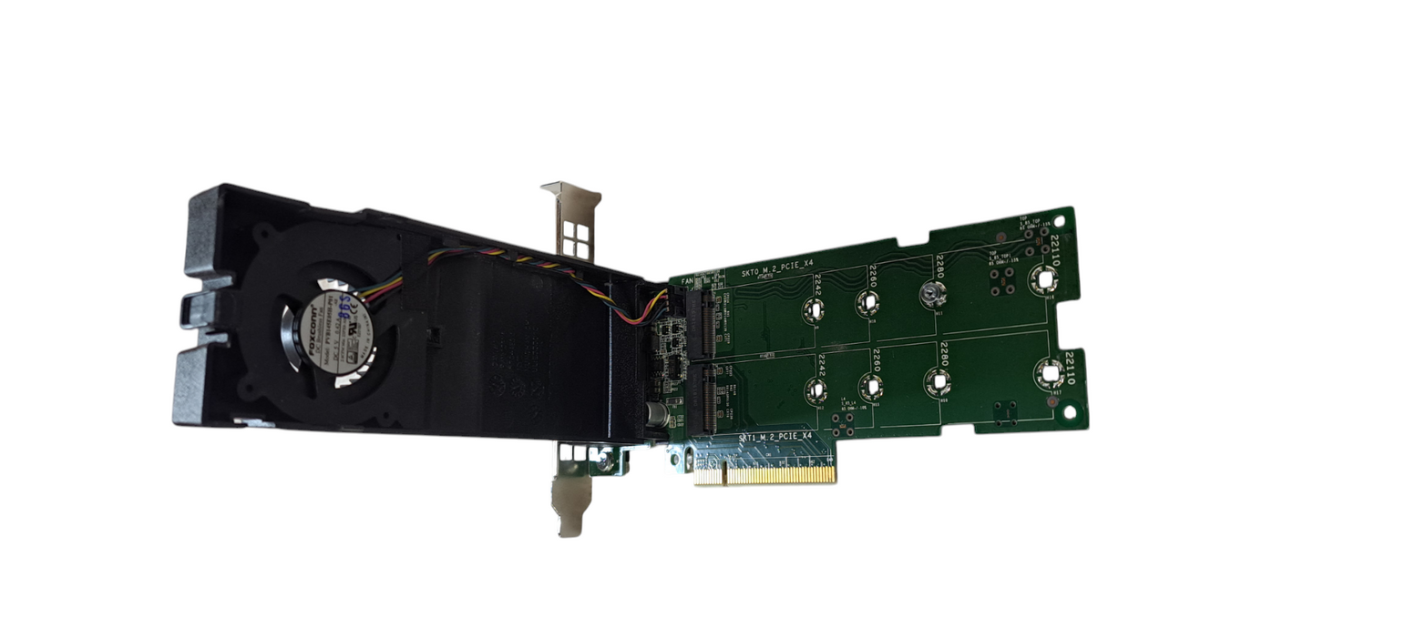 DELL SSD M.2 PCIE 2X SOLID STATE STORAGE ADAPTER CARD 023PX6 |SEE