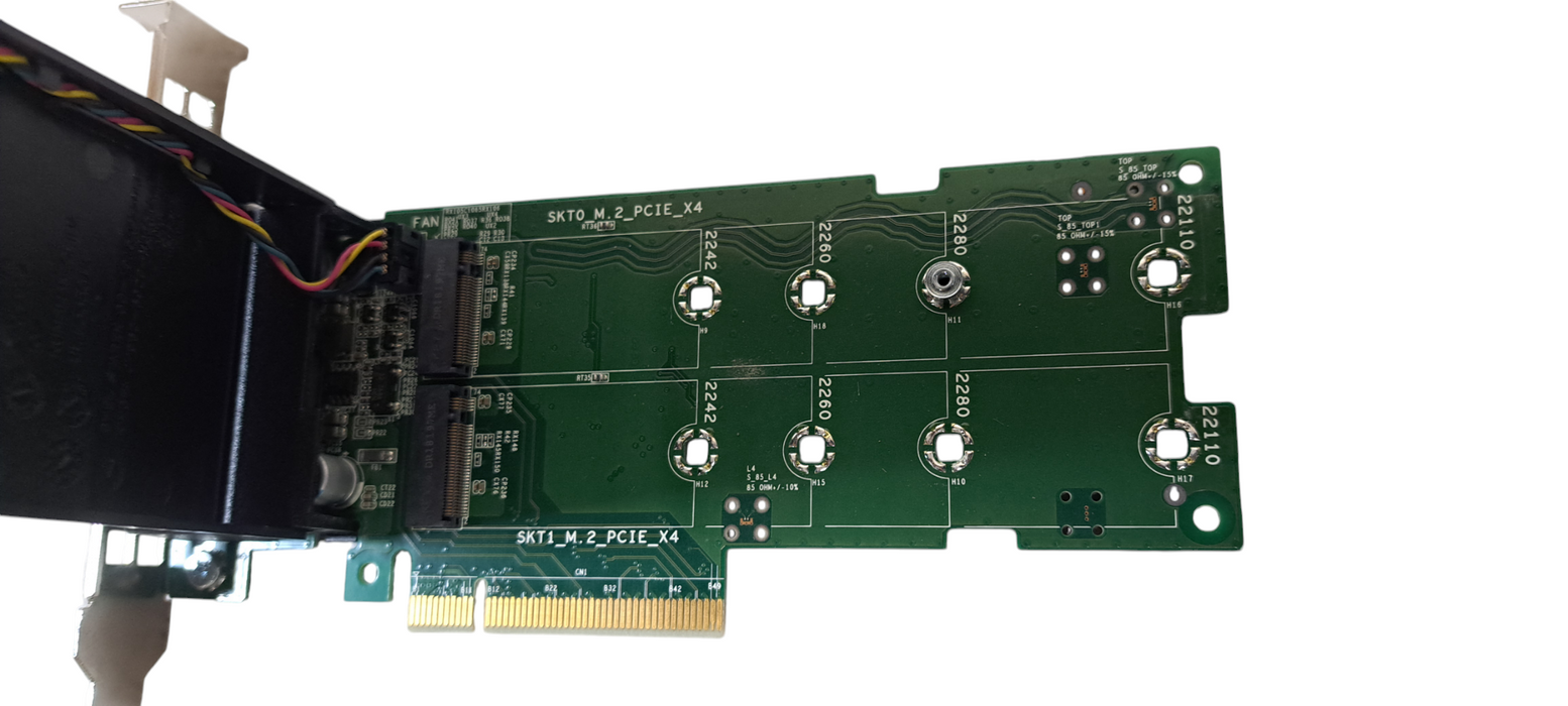 DELL SSD M.2 PCIE 2X SOLID STATE STORAGE ADAPTER CARD 023PX6 |SEE