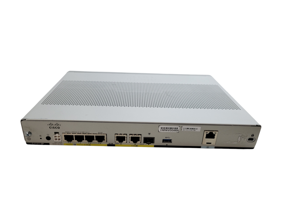 Cisco ISR 1000 Series C1111-4P V01 Intergrated Services Router