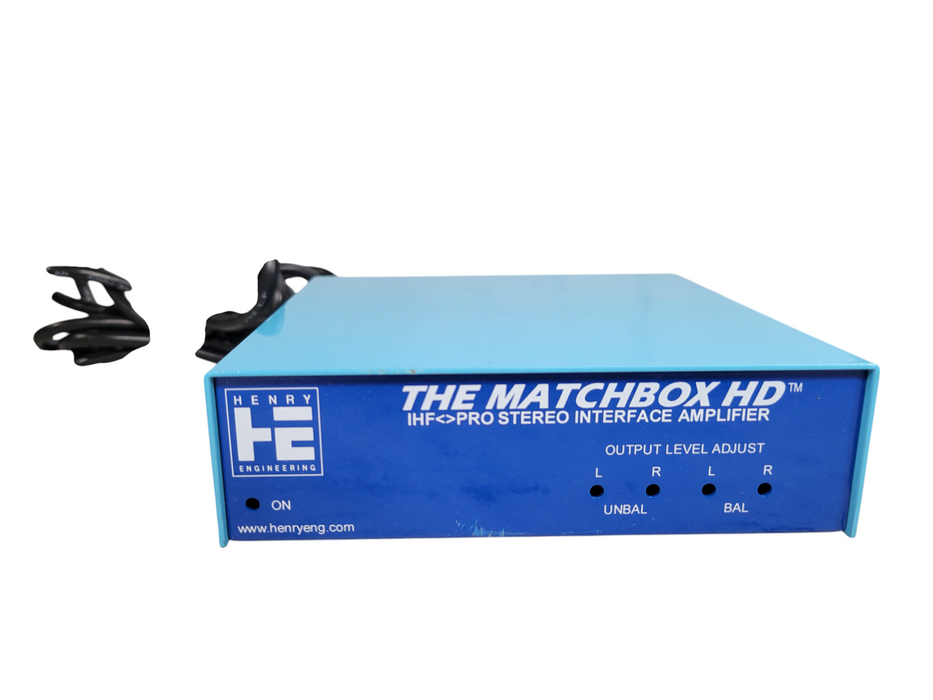 Henry Engineering the Matchbox HD IHF Pro Stereo Interface Amplifier
