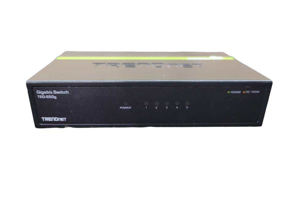 TRENDnet 5-port Gigabit Switch TEG-S50g Green Desktop Switch