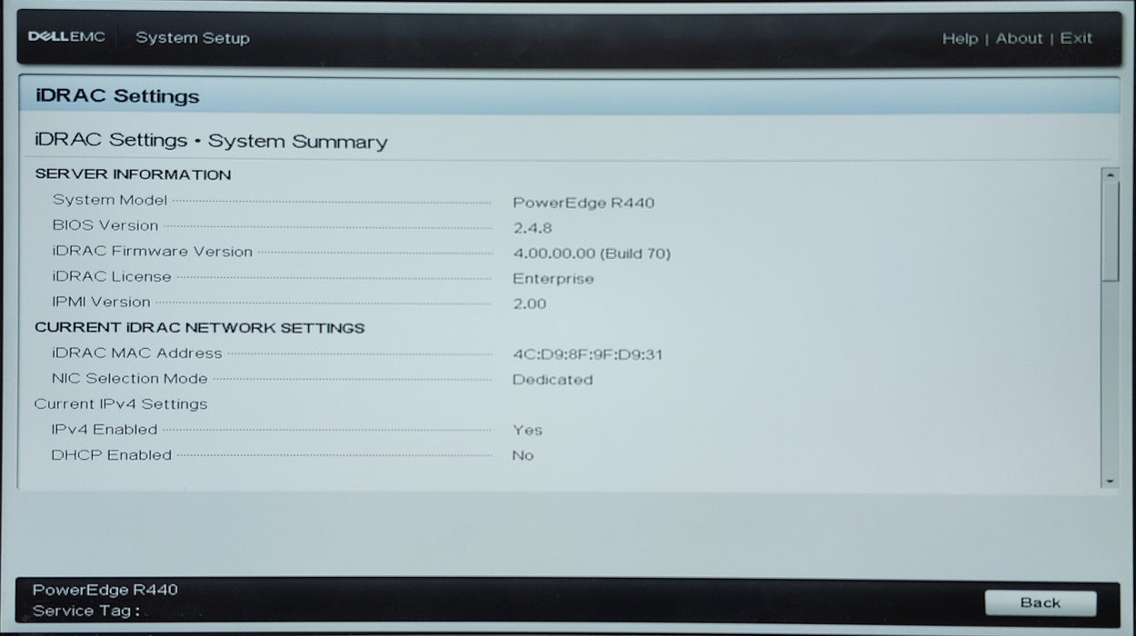 Dell PE R440 1U 8x 2.5", 2x Xeon Silver 4215, 32GB DDR4, PERC H730P, 4x1TB SAS