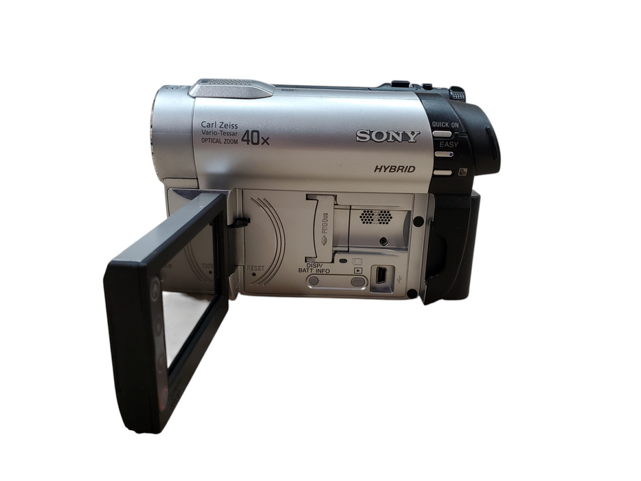 Sony DCR-DVD610 DVD Camcorder w/ Battery and Adapter