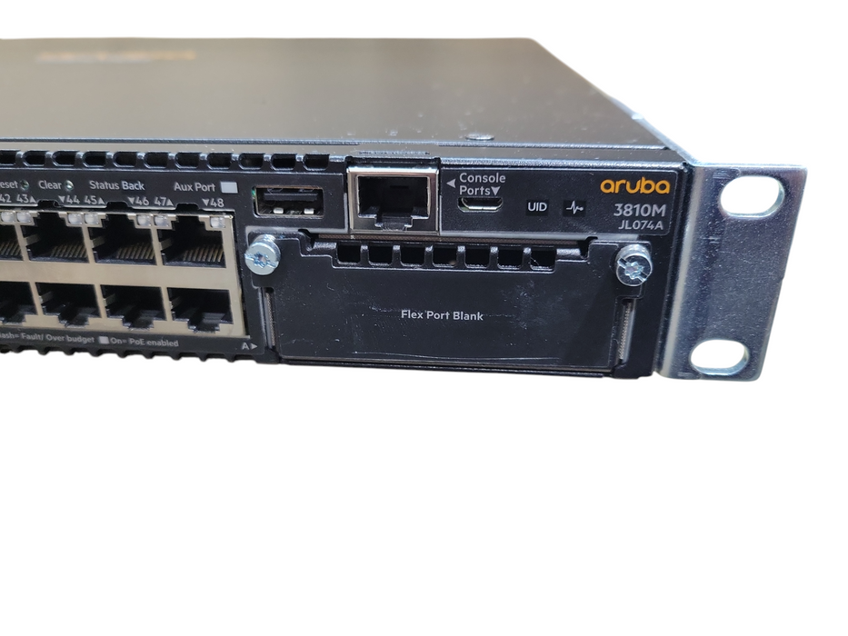HP Aruba 3810M JL074A 48-Port PoE+ Managed Switch